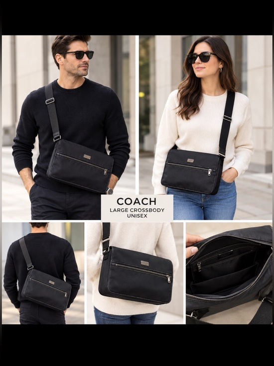 Coach Other - Coach Large Unisex Messenger Bag EUC